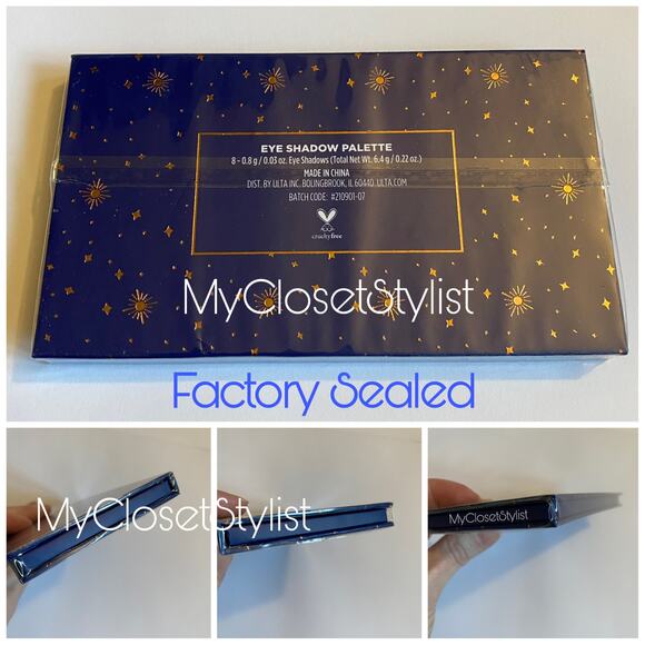 ULTA Beauty Eye Shadow 8 Palette 3 Bundle NEW Face + Eye primer FACTORY SEALED! - Picture 9 of 9